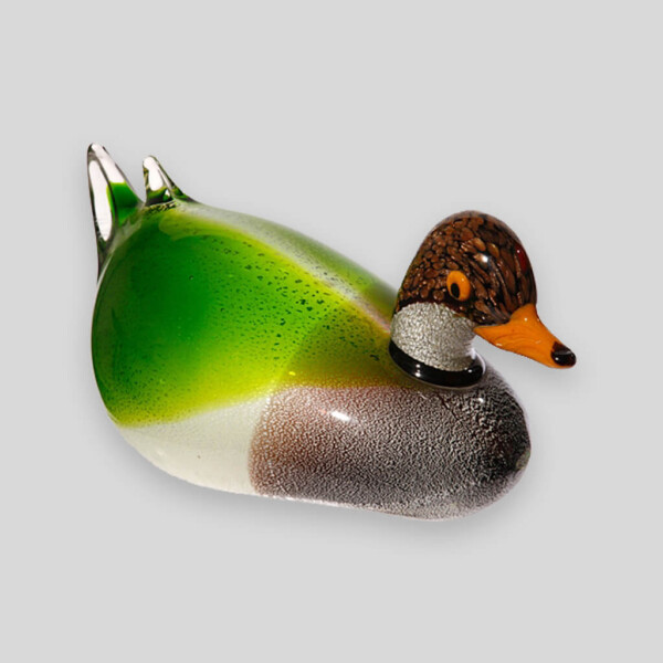 Canard en verre de Murano